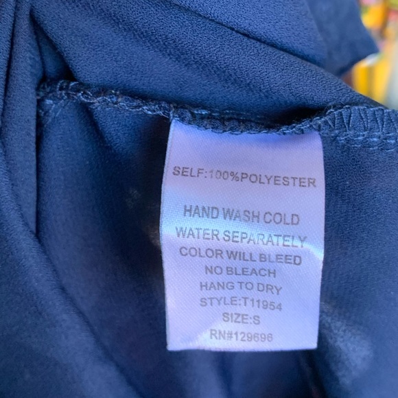 Lovoosh Tie Neck Blouse - Picture 8 of 9